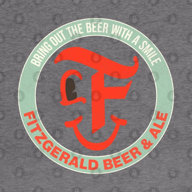 Fitzgerald Retro Defunct Beer & Ale by darklordpug